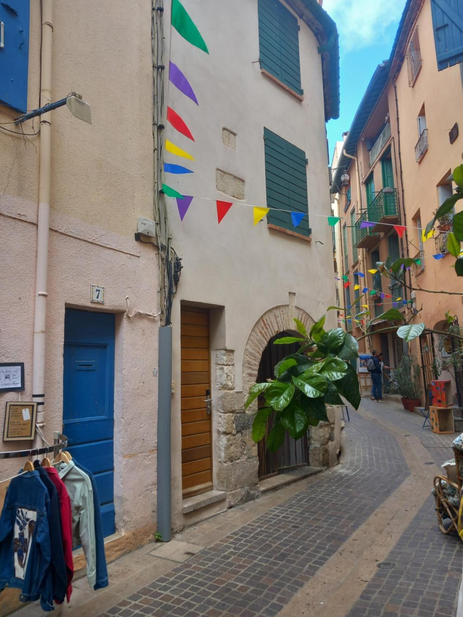 Appartement Duplex quartier piéton à Collioure Extérieur photo